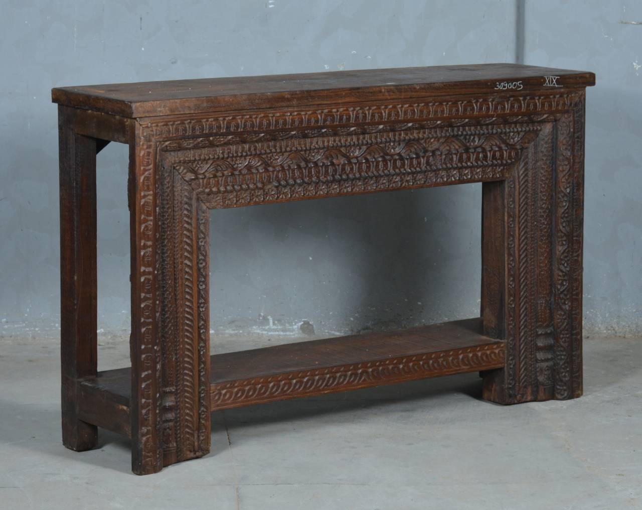 Hand Carved Wooden Table - TESU