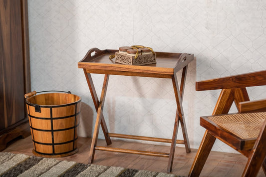 Featuring a rich wooden finish, intricate detailing, and a timeless design, this versatile serving tray is perfect for entertaining guests,decor , or adding a rustic charm to your home.