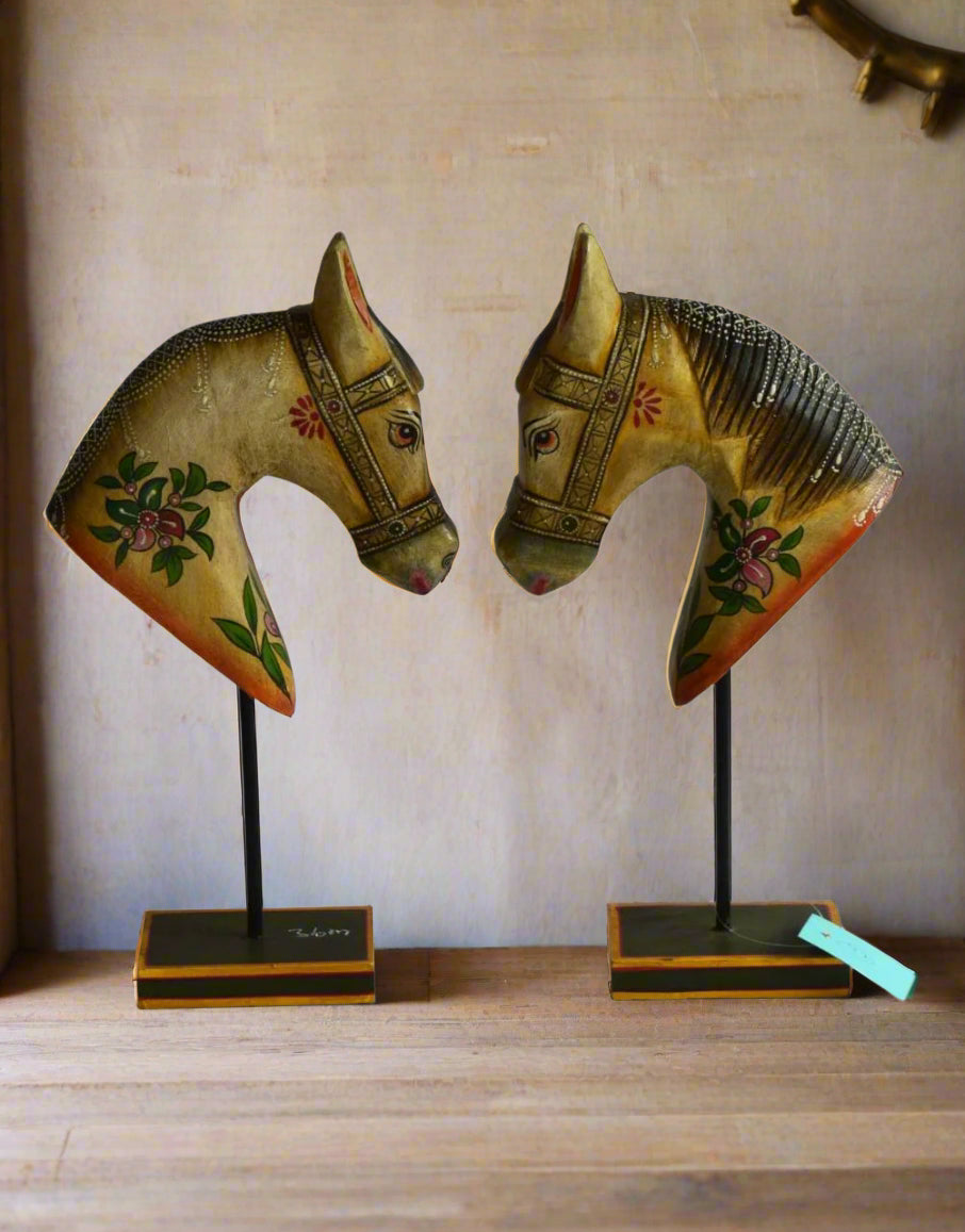 A unique collectible for art and horse lovers.