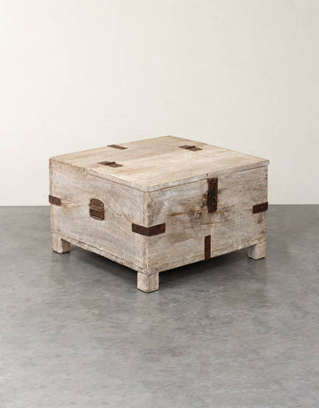 Rooted in timeless craftsmanship and vintage charm, The Timeless Teak Chest brings a sense of history and understated elegance to your interiors. 