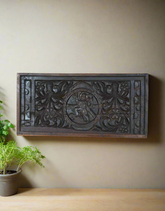 Timeless Floral Wooden Panel - TESU