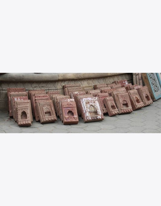 Made from durable, aged stone, it carries a rich history and rustic charm, making it a perfect addition to any heritage-inspired setting.