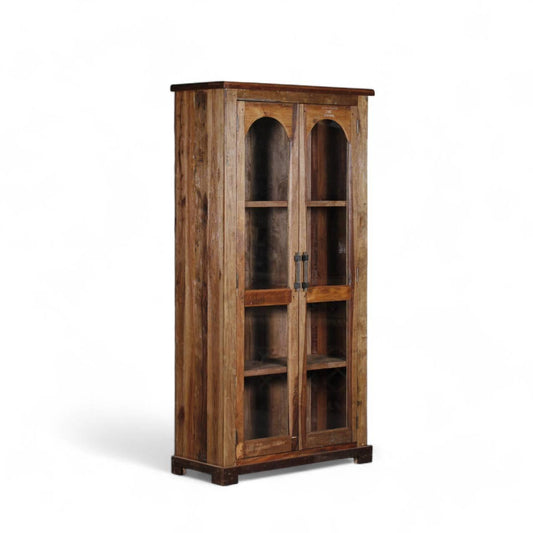 Vintage Fusion Glass Almirah - TESU
