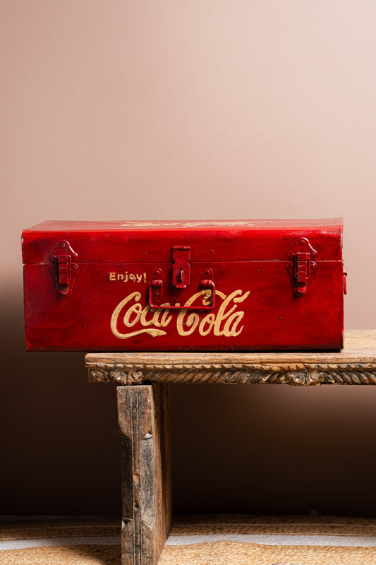 Vintage Red Cola Trunk