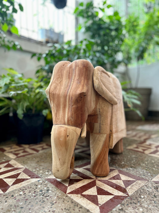 Antique Wooden Elephant Sophisticated home decor Exclusive home decor Intricate design decor Exquisite craftsmanship Beautiful home accents Tasteful living space decor Elegant interior piece Timeless home decor Decorative wooden elephant Unique home decorations, tesu 