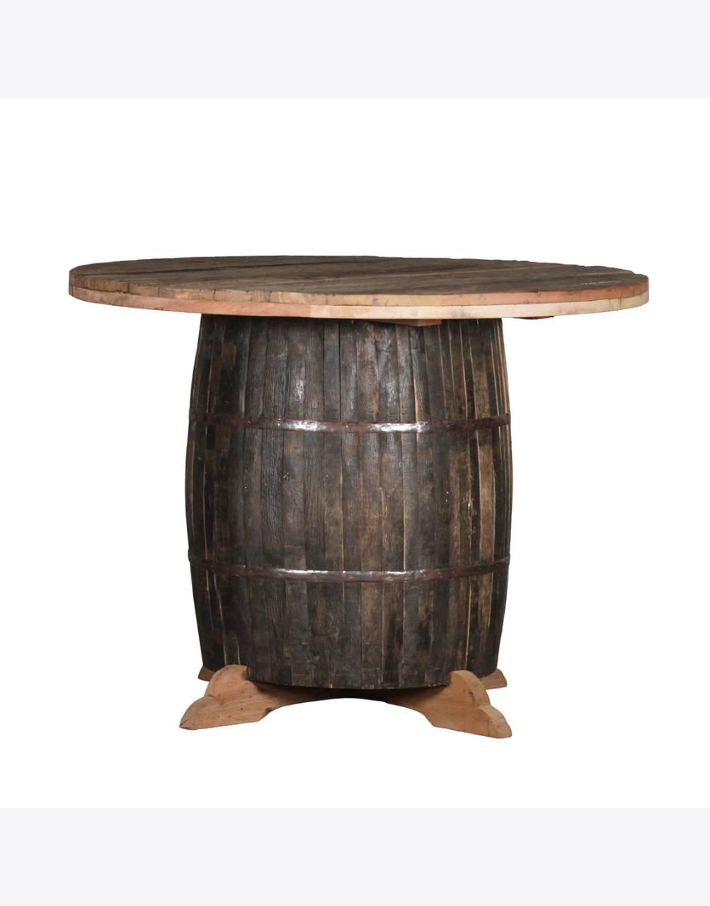 This home decor piece adds a touch of sophistication to your living space. Elevate your home's aesthetic with our unique and timeless drum table.