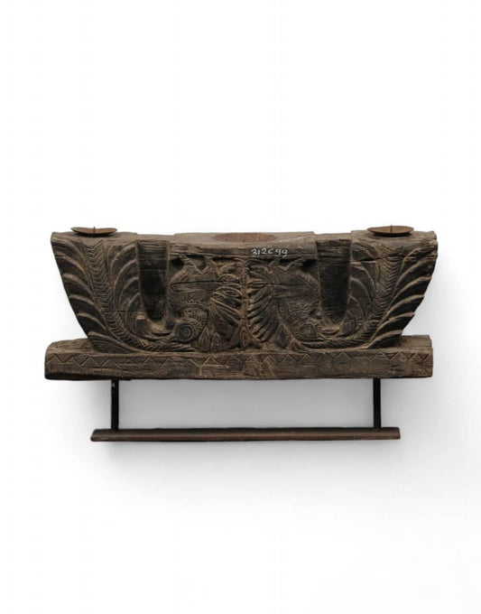 Wooden Bracket Candle Stand