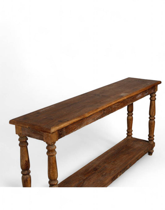 Wooden Classic Console Table - TESU