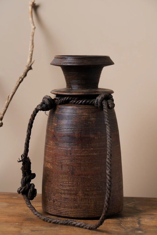 Wooden Himachali Pot TESU