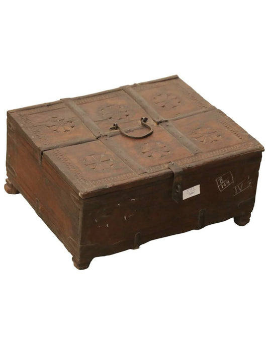 Wooden Iron Storage Box - TESU