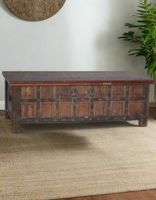 Antique Wooden Coffee Table - TESU