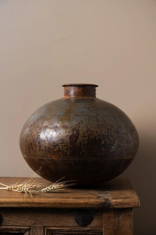 Antique Iron Brown Pot - TesuHome & Kitchen