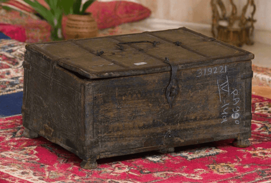 Antique Wooden Keeper - TesuCabinets & Storage
