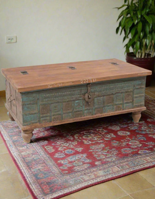 Antique Wooden Vintage Box - TesuCabinets & Storage