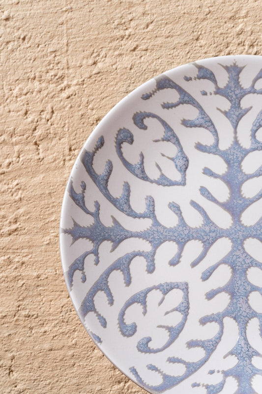 Azure Snack Plate - Set of 4 - TesuCeremic