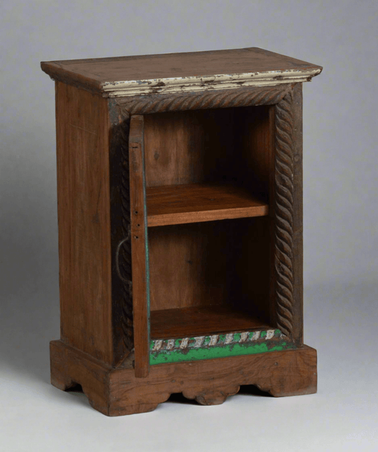 Bedside Carved Cabinet - TesuCabinets & Storage