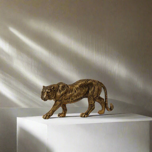 Bengal Brass Tiger - TesuBrass Sculptures
