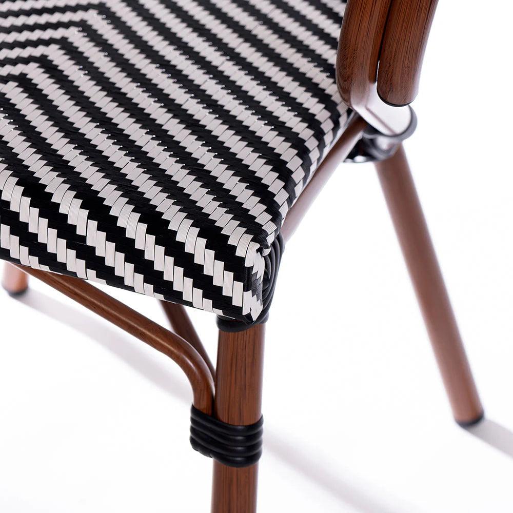 Black & White Retro Chair - TesuChairs & Seating
