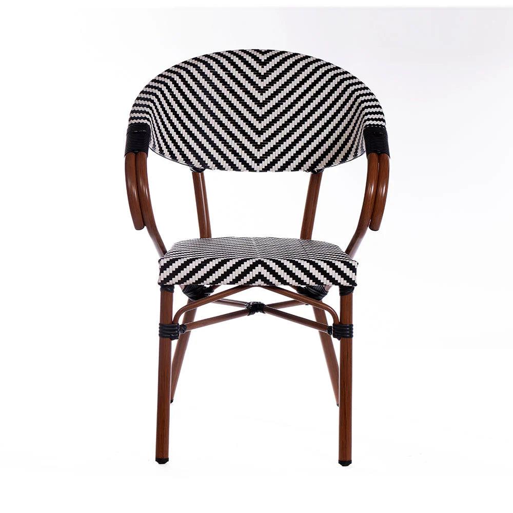 Black & White Retro Chair - TesuChairs & Seating