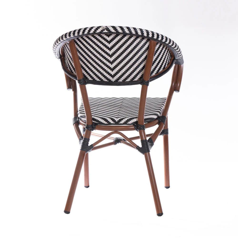 Black & White Retro Chair - TesuChairs & Seating