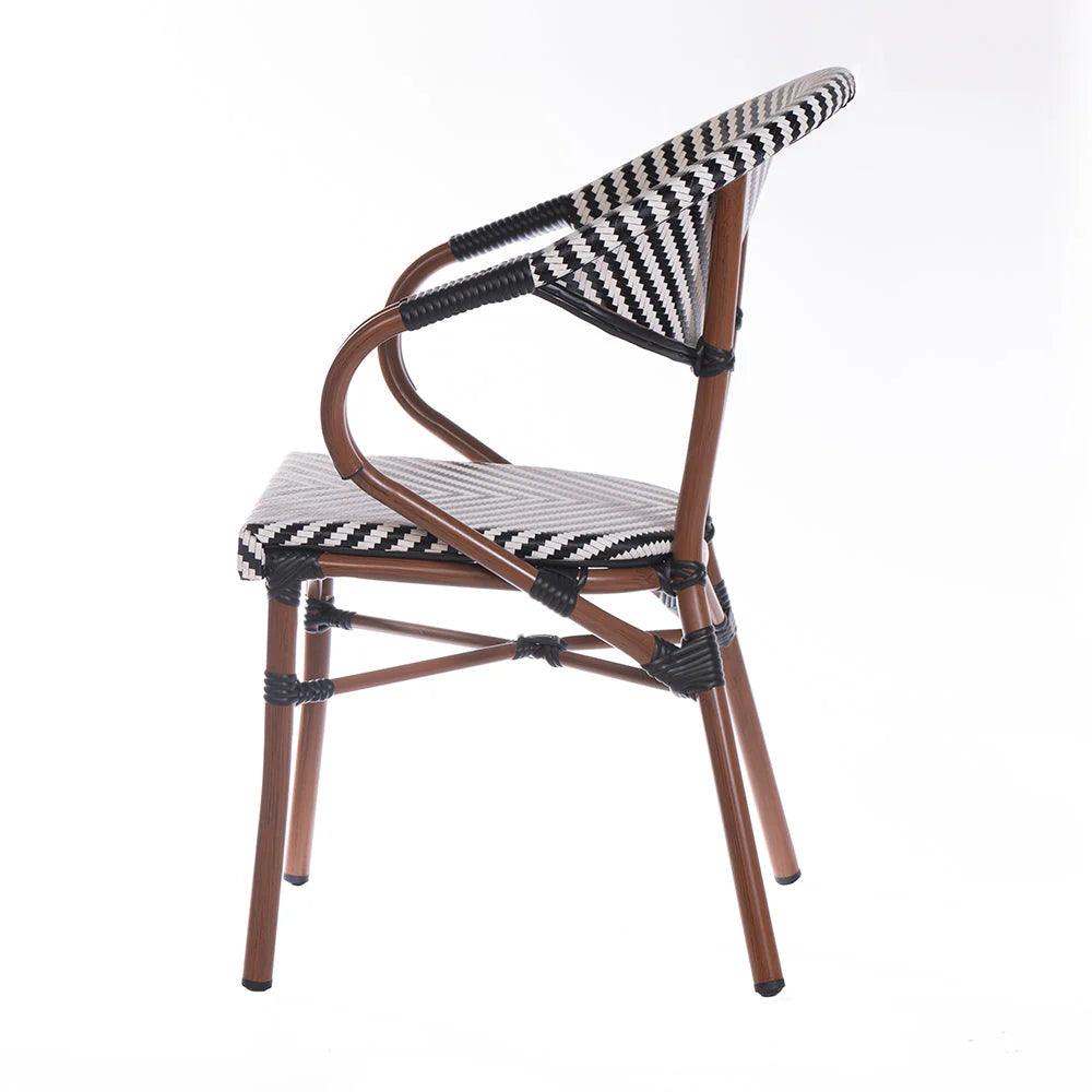 Black & White Retro Chair - TesuChairs & Seating