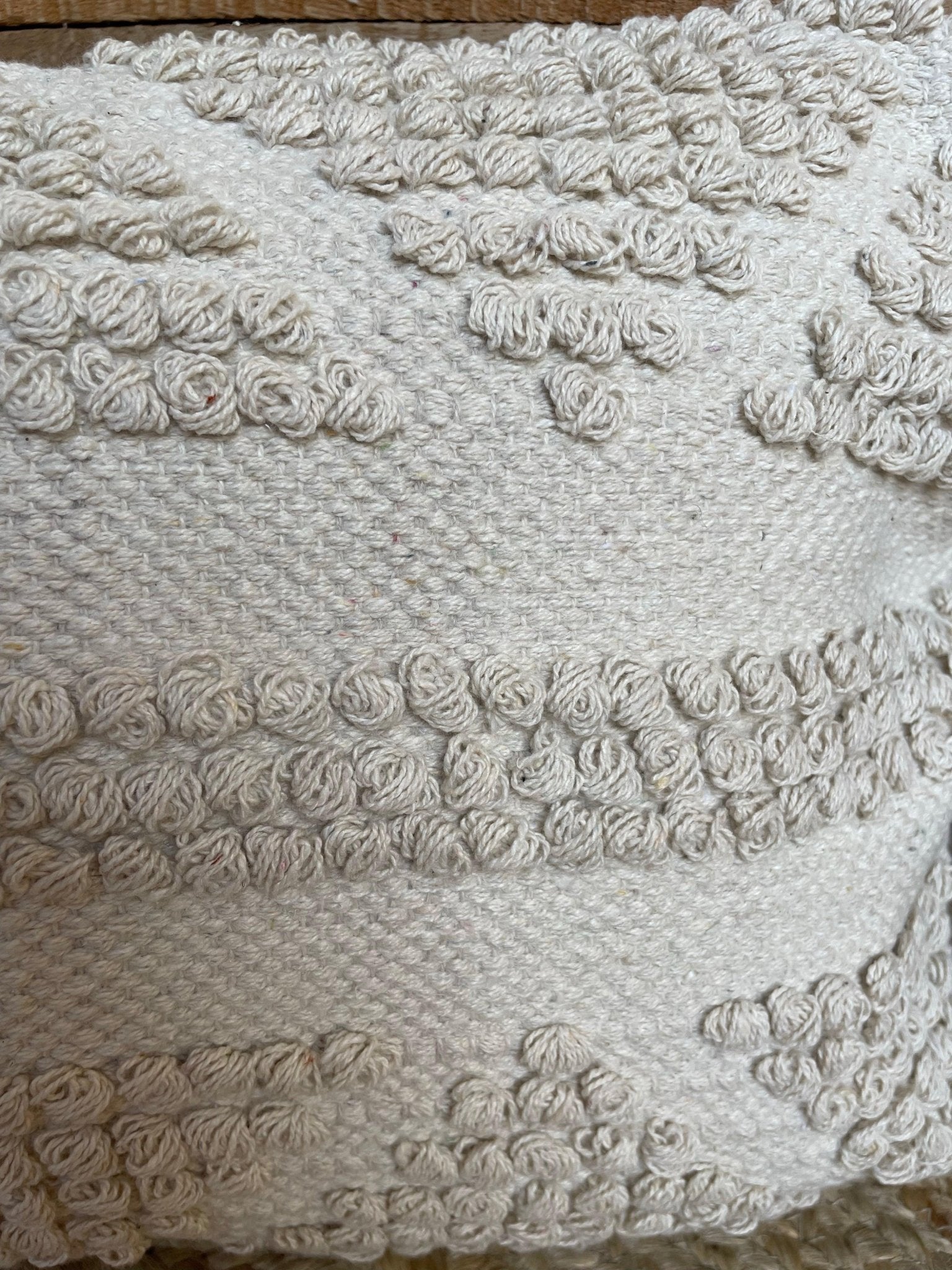 Bohemian Cotton Cushion Cover Beige and Off White - TesuCushion Covers