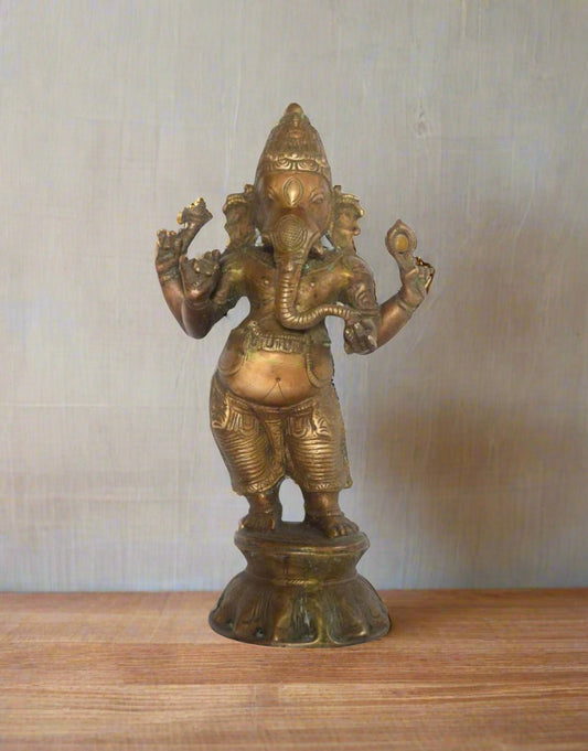 Brass Bal Ganesha - TesuBrass Sculptures