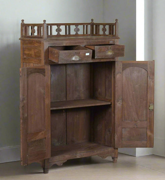 Brown Craft Teak Cabinet - TesuCabinets & Storage
