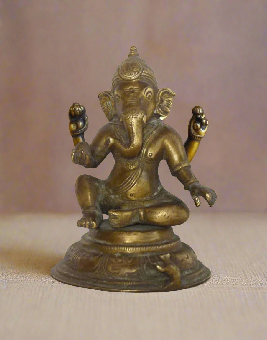 Chaitanya Vinayaka - TesuBrass Sculptures
