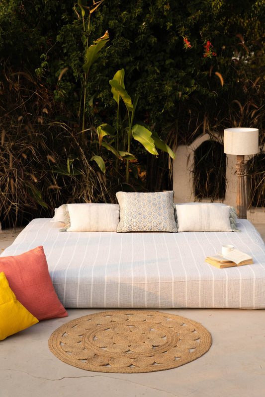 Charcoal Cotton Bedspread With Pillow Covers - TesuBedspread