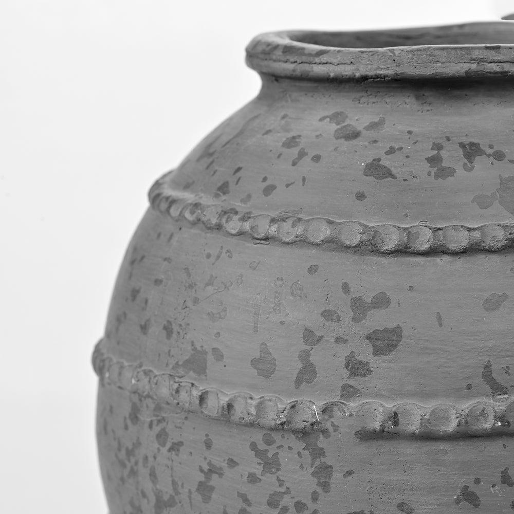 Charcoal Terracotta Pot - TesuClay Pots