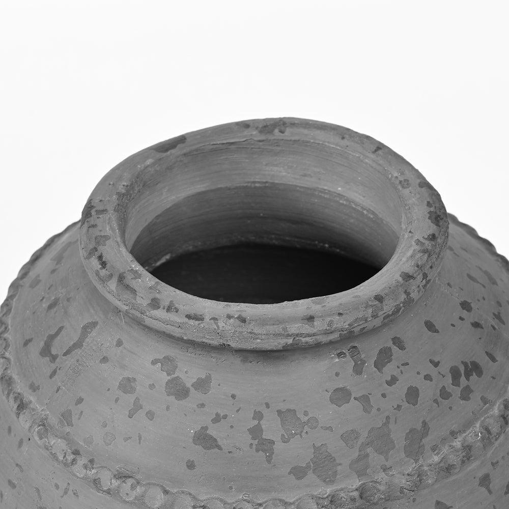 Charcoal Terracotta Pot - TesuClay Pots