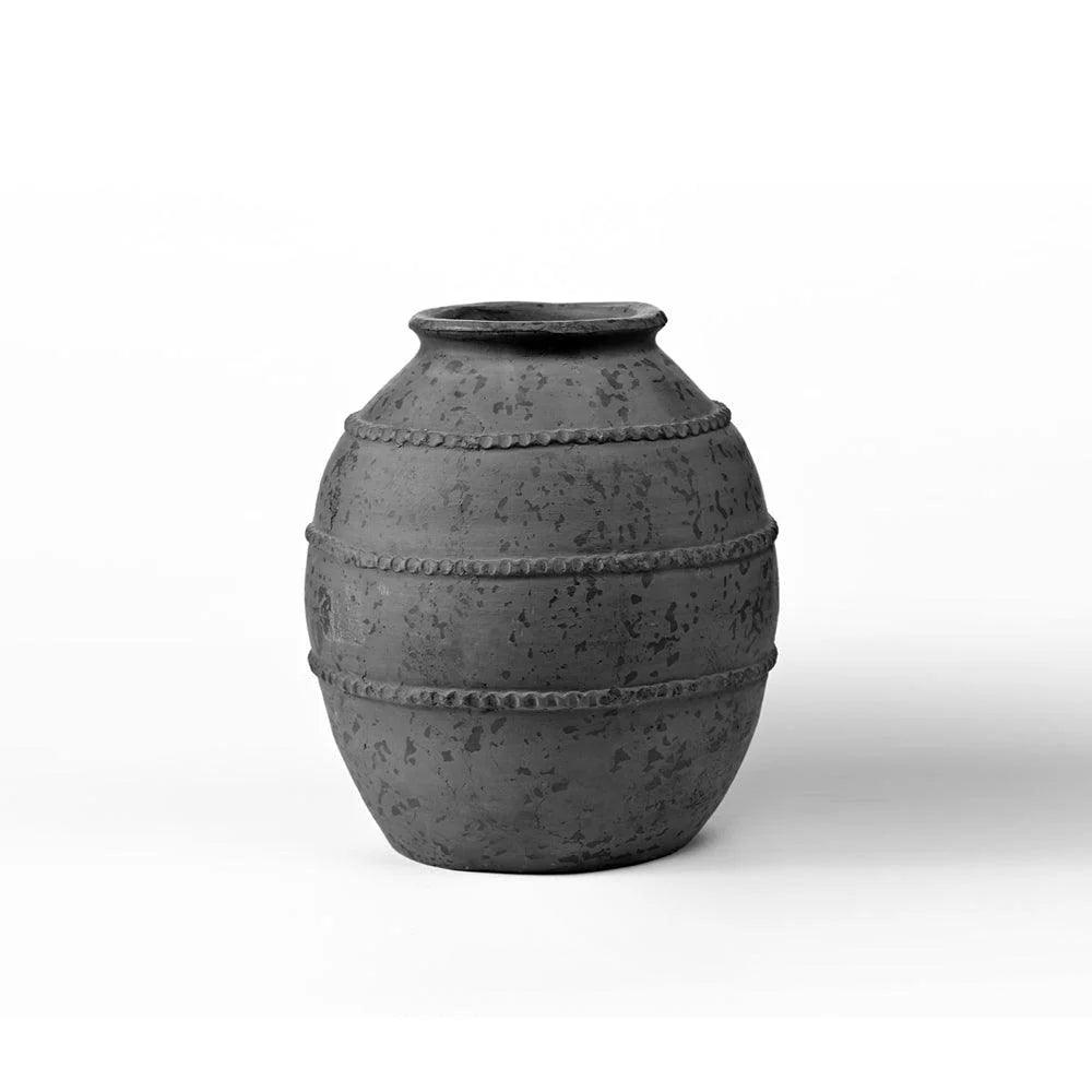 Charcoal Terracotta Pot - TesuClay Pots