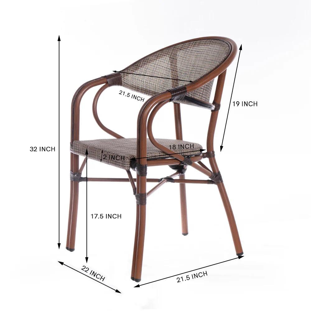 Classic Woven Bistro Chair - TesuChairs & Seating