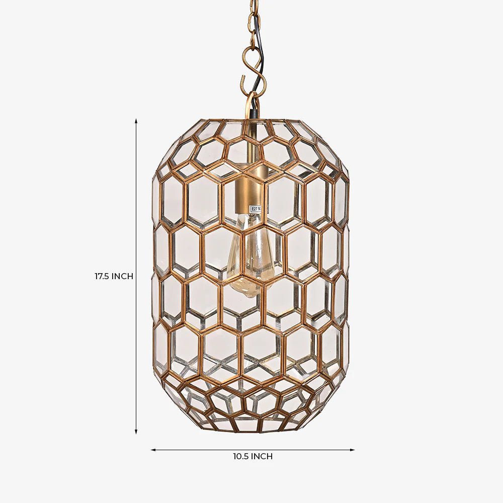 Crystal Hive Glow - TesuChandelier Lamp