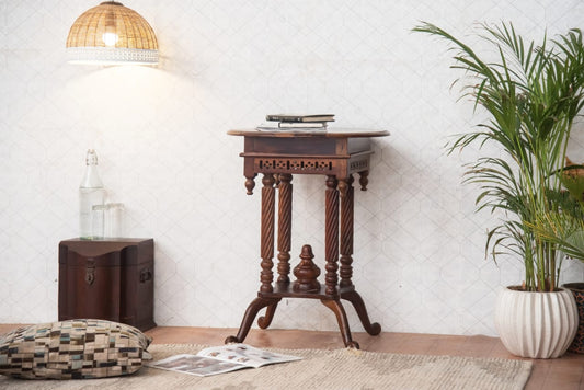 Eterna Sheesham Table - TesuWooden Side Table