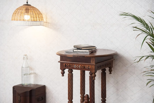 Eterna Sheesham Table - TesuWooden Side Table