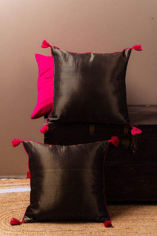 Gleaming Stripes Tissue Cushion Covers - TesuCushion Covers