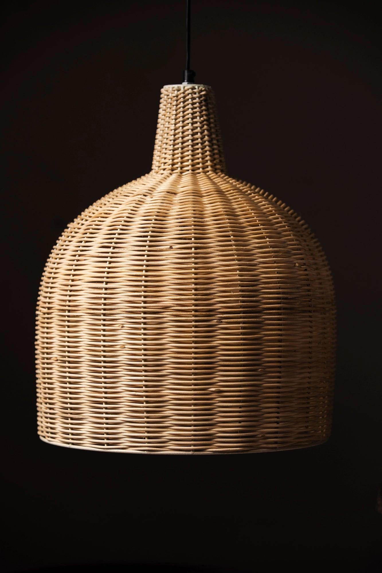 Goblet Rattan Pendant Lampshade - TesuPendant Light