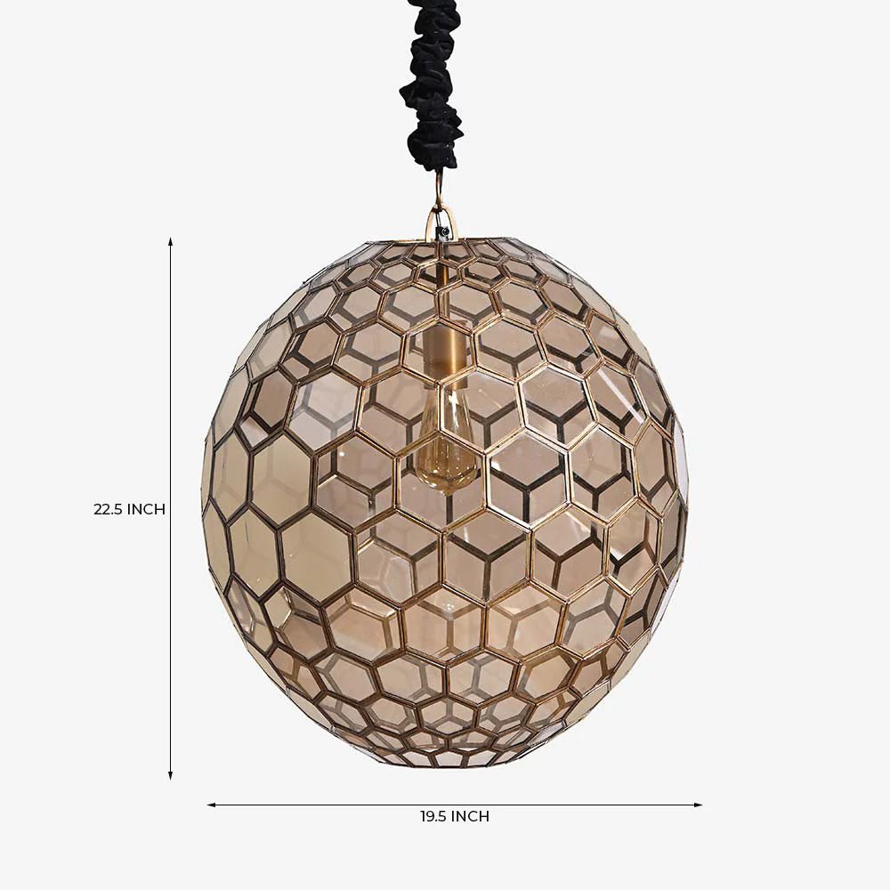 Golden Hive Pendant - TesuChandelier Lamp