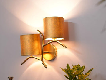 Golden Wall Mount Lamp - TesuWall Light