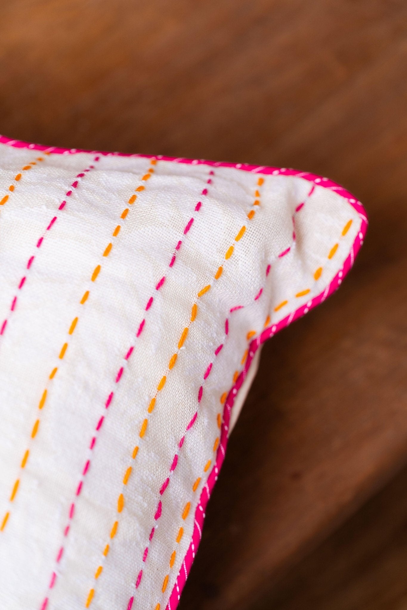 Handwoven Cotton Kantha Cushion Covers - TesuCushion Covers