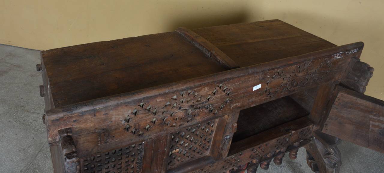 Heritage Jali Damchiya - Dark Wood - TesuCabinets & Storage
