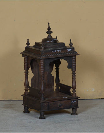 Heritage Wooden Mandir - Multi - Tiered Temple Design - TesuWooden Temple