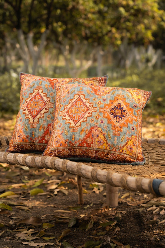 Ikkhat Charm Cushion Cover - Set of 2 - TesuCushion Covers