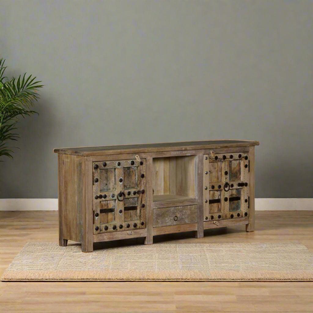 Iron Bolt Storage Console - TesuCabinets & Storage