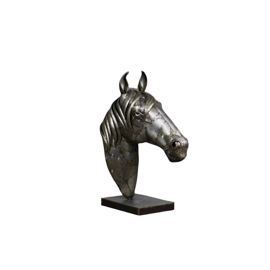 Iron Stallion Head - TesuHome Decor