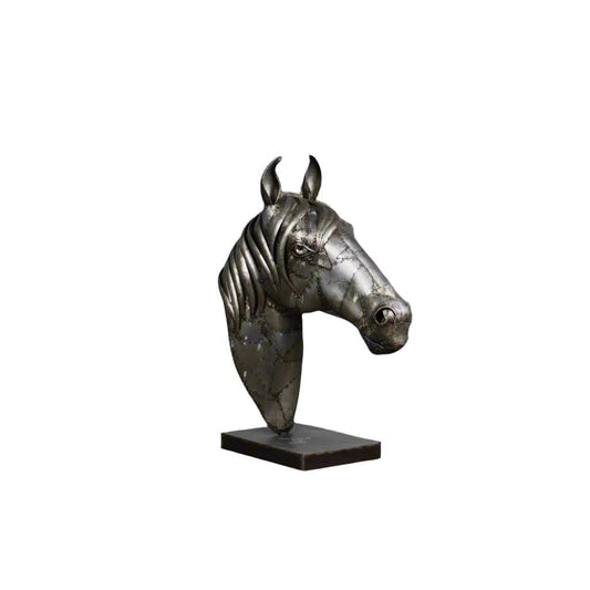 Iron Stallion Head - TesuHome Decor