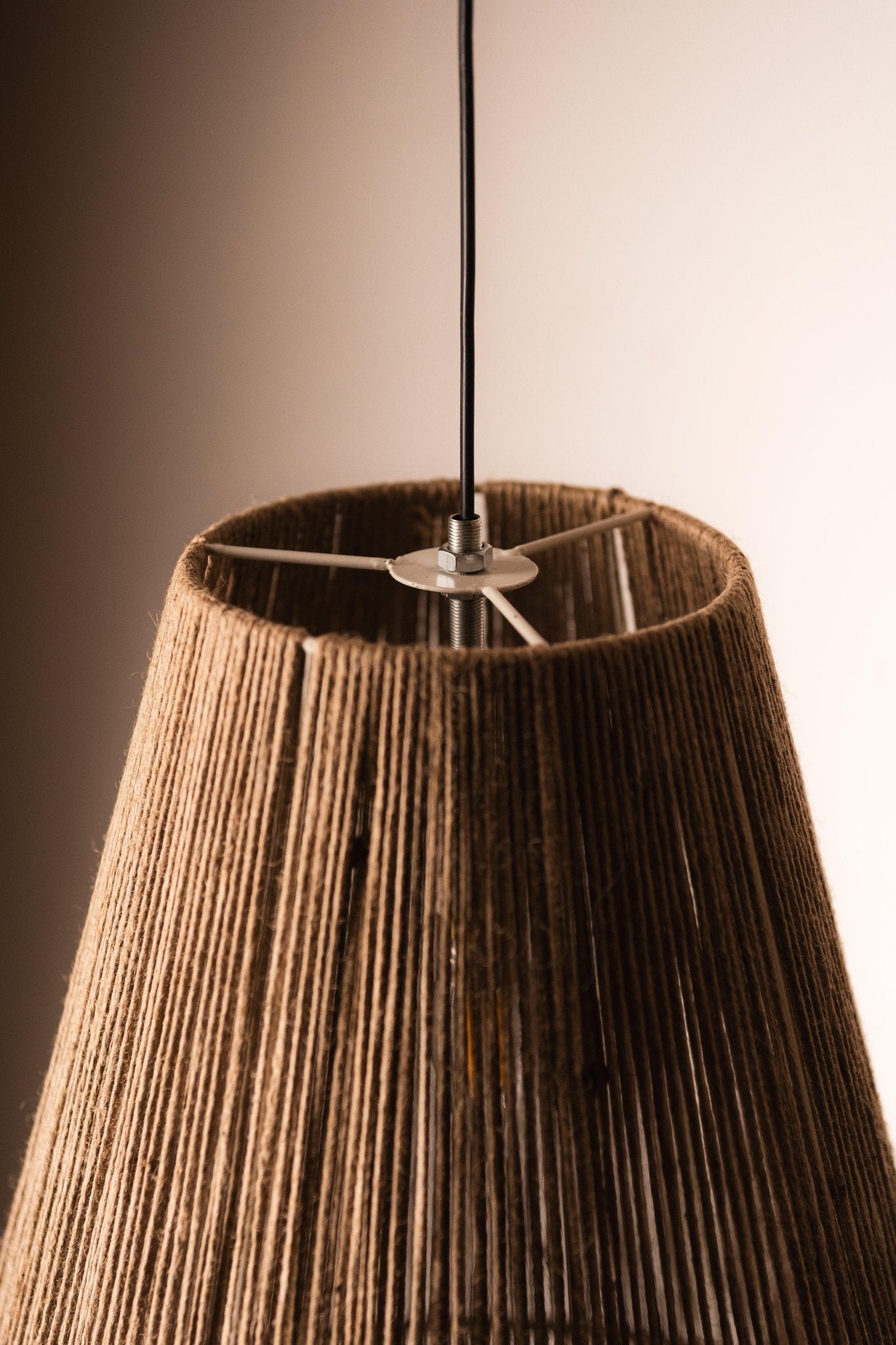Jute Diamond Shaped Pendant Lampshade - TesuPendant Light