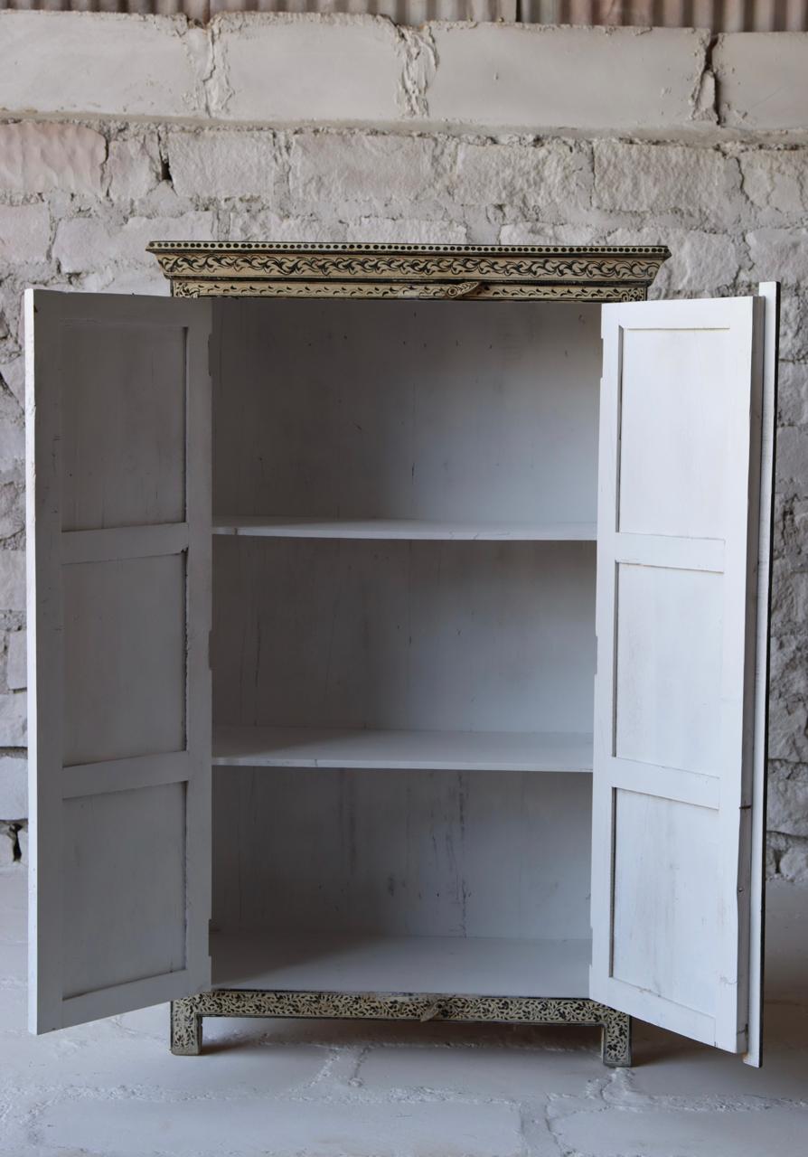 KalaKriti - Handcrafted Mango Wood Storage Cabinet - TesuCabinets & Storage